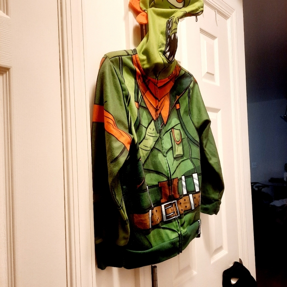 SOLD Fortnite Boys Hoodie Full Face Cover- Small/ Medium - Picture 11 of 12